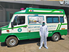 Corona patients ambulance services